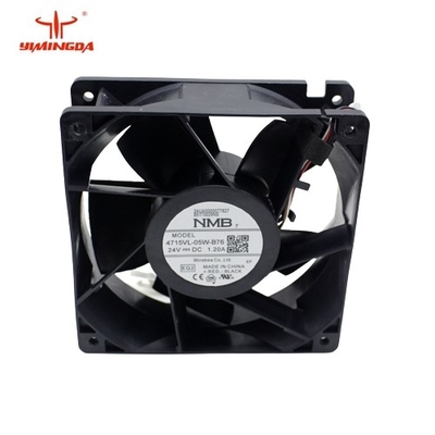 452500123 قطعات برش خودکار اندازه فن 120x120x38mm NMB 4715VL-05W-B76 For Paragon HX