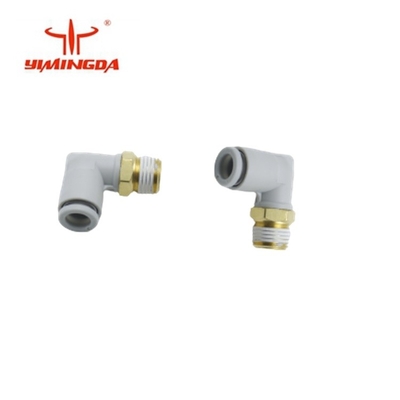 PN 465501062 قطعات یدکی کاتر نصب لوله زانویی نر W / درزگیر 6 میلی متر 1/8R