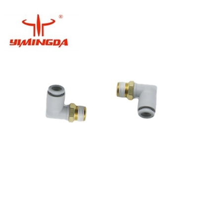 PN 465501062 قطعات یدکی کاتر نصب لوله زانویی نر W / درزگیر 6 میلی متر 1/8R