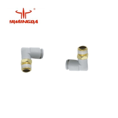 PN 465501062 قطعات یدکی کاتر نصب لوله زانویی نر W / درزگیر 6 میلی متر 1/8R