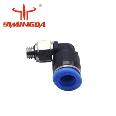 054811 قطعات برش خودکار پنوماتیک L Plug Screw QSML-M5-6 قطعات اتاق برش پارچه