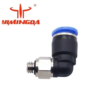 054811 قطعات برش خودکار پنوماتیک L Plug Screw QSML-M5-6 قطعات اتاق برش پارچه