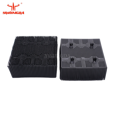 PN 92911001 قطعات برش خودکار 1.6 اینچ برس پای مربع مشکی